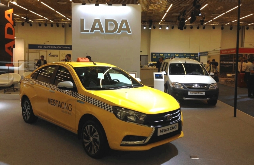 LADA Vesta CNG поступила на тестирование в Московское такси