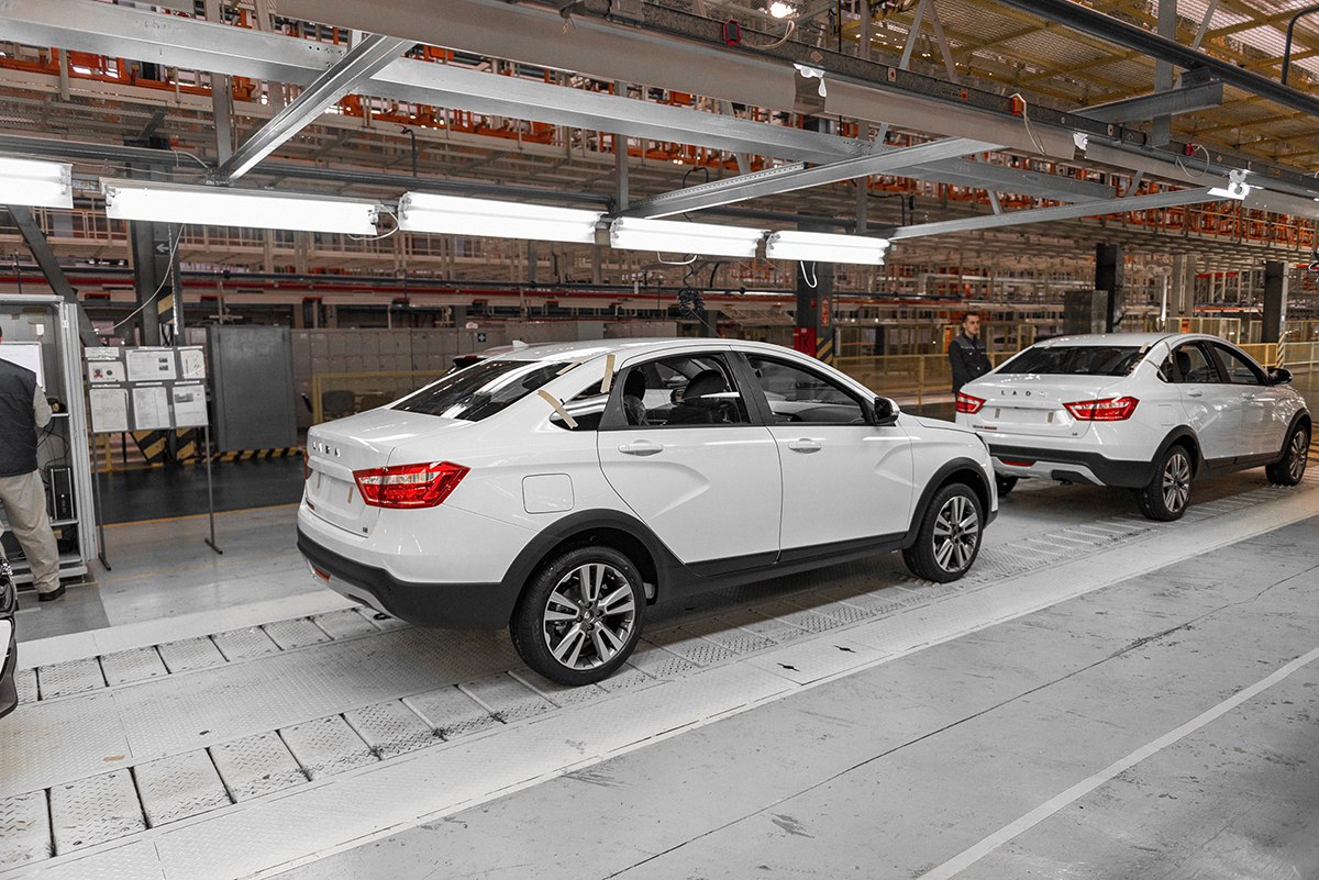LADA Vesta Cross - дан старт серийному производству